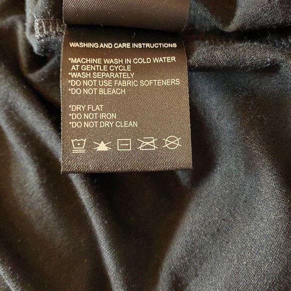 Merino Blend by Paradox 1/4 Zip Activewear Base Layer Top Black/Teal Women’s S - Picture 10 of 10